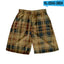 Men's Plaid Casual Beach Shorts