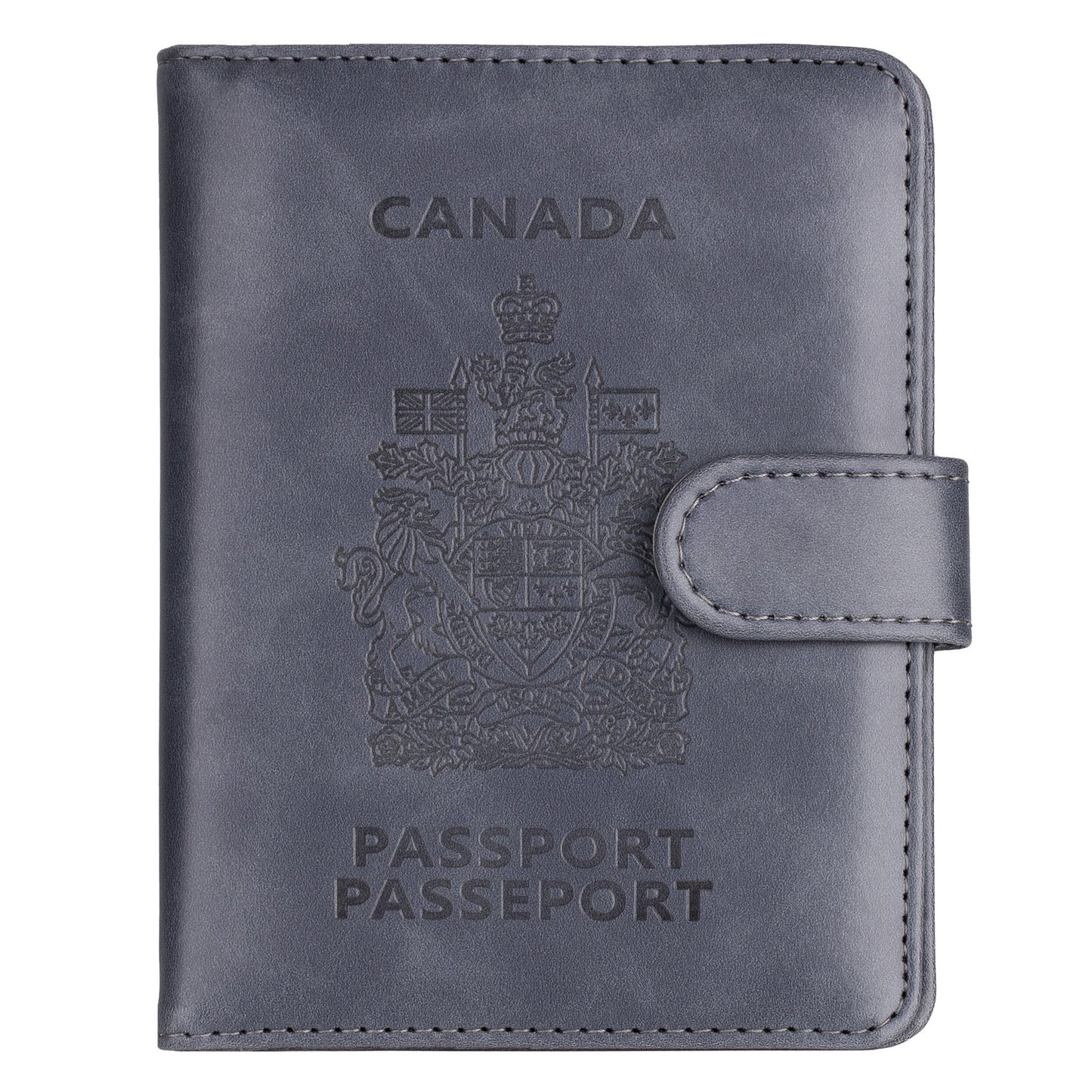 Housse de passeport anti-magnétique canadienne Buckle