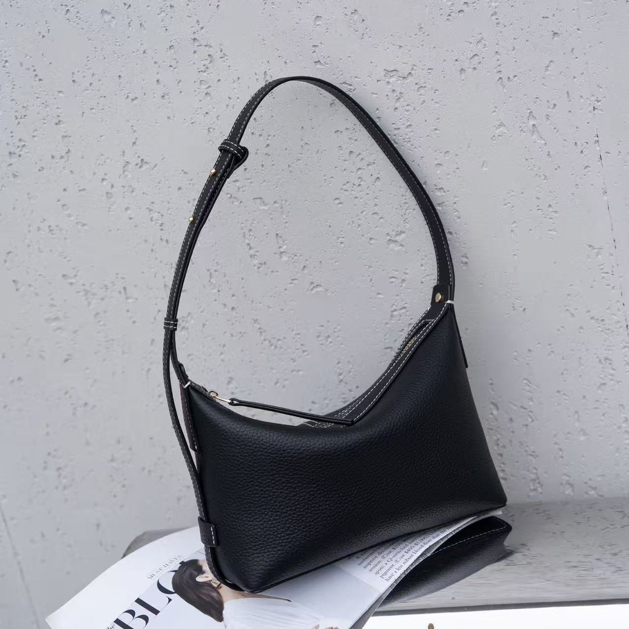 Commuter All-Match Genuine Leather Women's Crossbody Bag