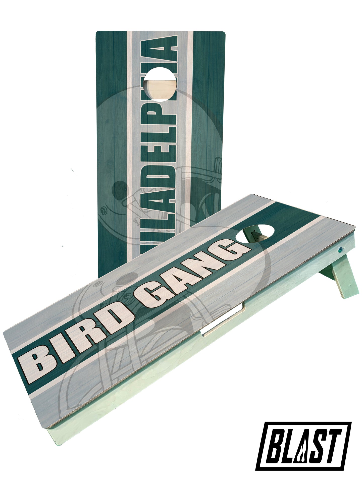 Philadelphia Eagles Themed Cornhole Boards - Premium Quality & Regulation Size - Korvel