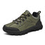 Men's Low-Top Leather Hiking Boots for Autumn & Winter