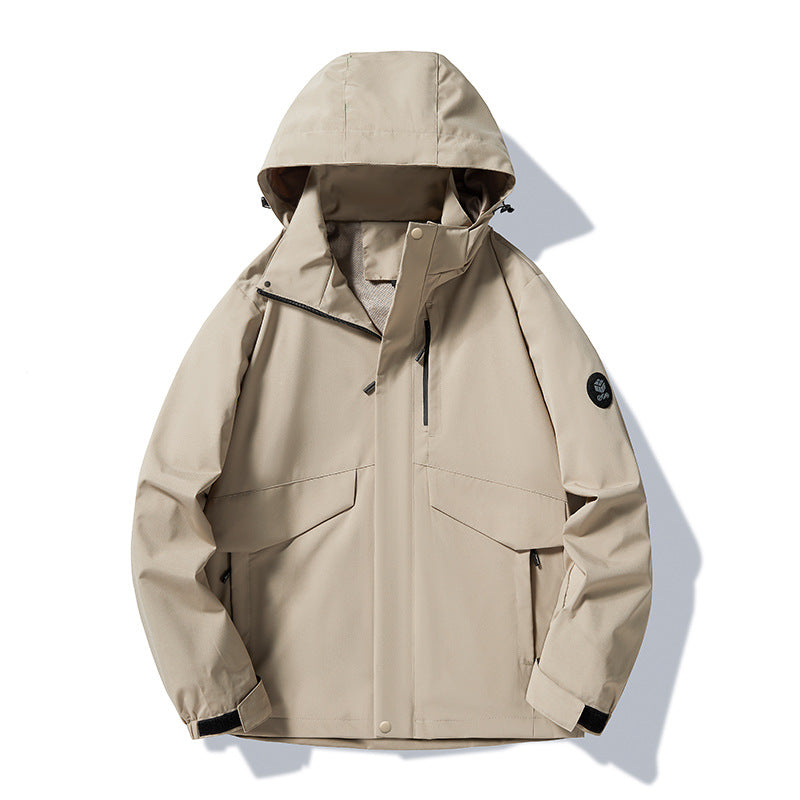 Veste coupe-vent imperméable premium pour aventures en plein air