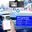 WiFi FHD 1080P 3-Channel Car Dash Cam with 64G Card
