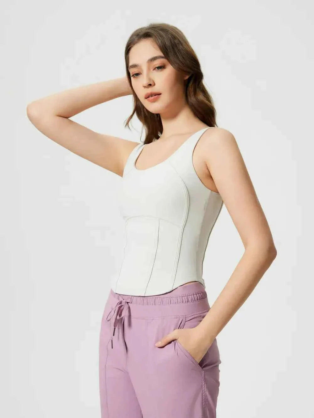 Millennia Flex: Top versátil con almohadillas removibles