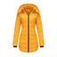 Veste imperméable en coton matelassé à manches longues