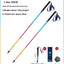 Premium Folding Carbon Trekking Poles for Outdoor Adventures