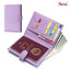 Bolso de Pasaporte Ultra Delgado de Cuero con Protección RFID