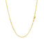 14k Yellow Gold Foxtail Chain - Elegant and Timeless