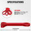 Bandas de Resistencia Pesadas XG-PRO de XGear Fitness