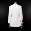Elegant Women's Suit with 3D Floral Embroidery