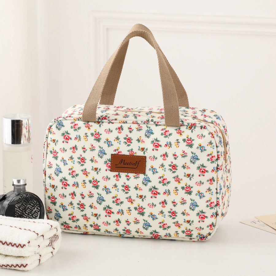 Trousse de toilette de voyage portable à haute capacité
