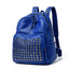 Sac à dos pour ordinateur portable de grande capacité avec design clouté