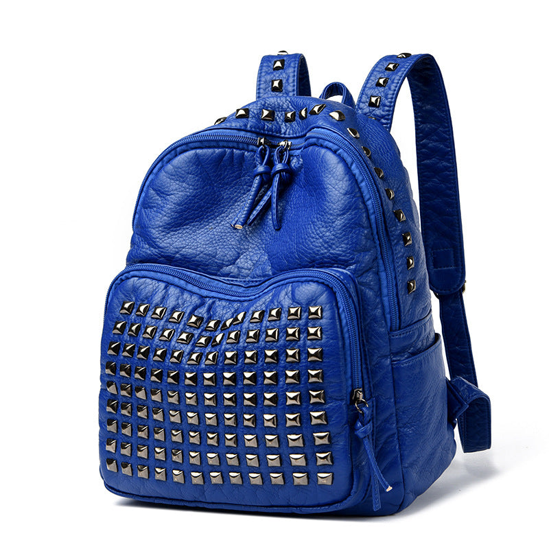 Sac à dos pour ordinateur portable de grande capacité avec design clouté