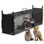 Trampa de Jaula para Animales Vivos de 40 pulgadas con 2 Puertas para Animales de Hasta 18lbs