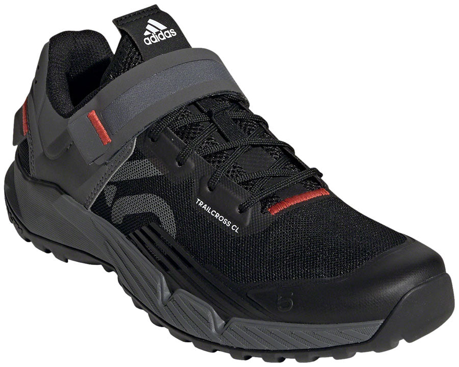Five Ten Trailcross Mountain Clipless Shoes - Women's Core Black/Gray/Red 6.5