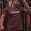 Camiseta de manga corta con cuello redondo para hombre en tallas grandes