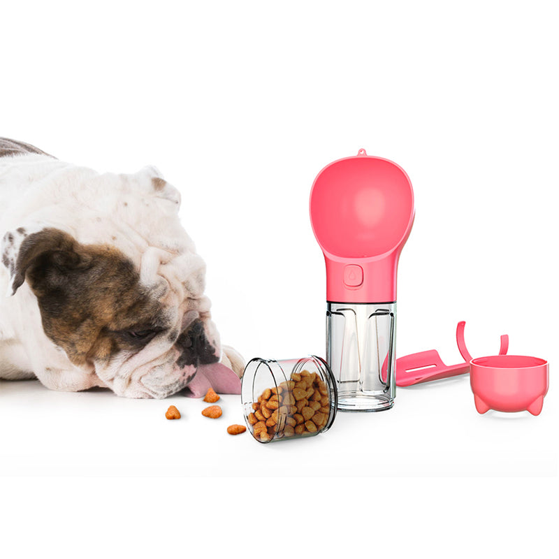 Botella de Agua Multi-Funcional para Mascotas