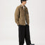 Chaqueta de plumas ligera impermeable para hombre