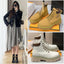 Genuine Leather Women's Thick Bottom Martin Boots