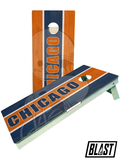 Premium Chicago Cornhole Boards - Tailgate Ready, ACL Approved - Korvel