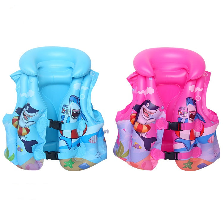 Chaleco Inflable para Niños - Diseño de Tiburón