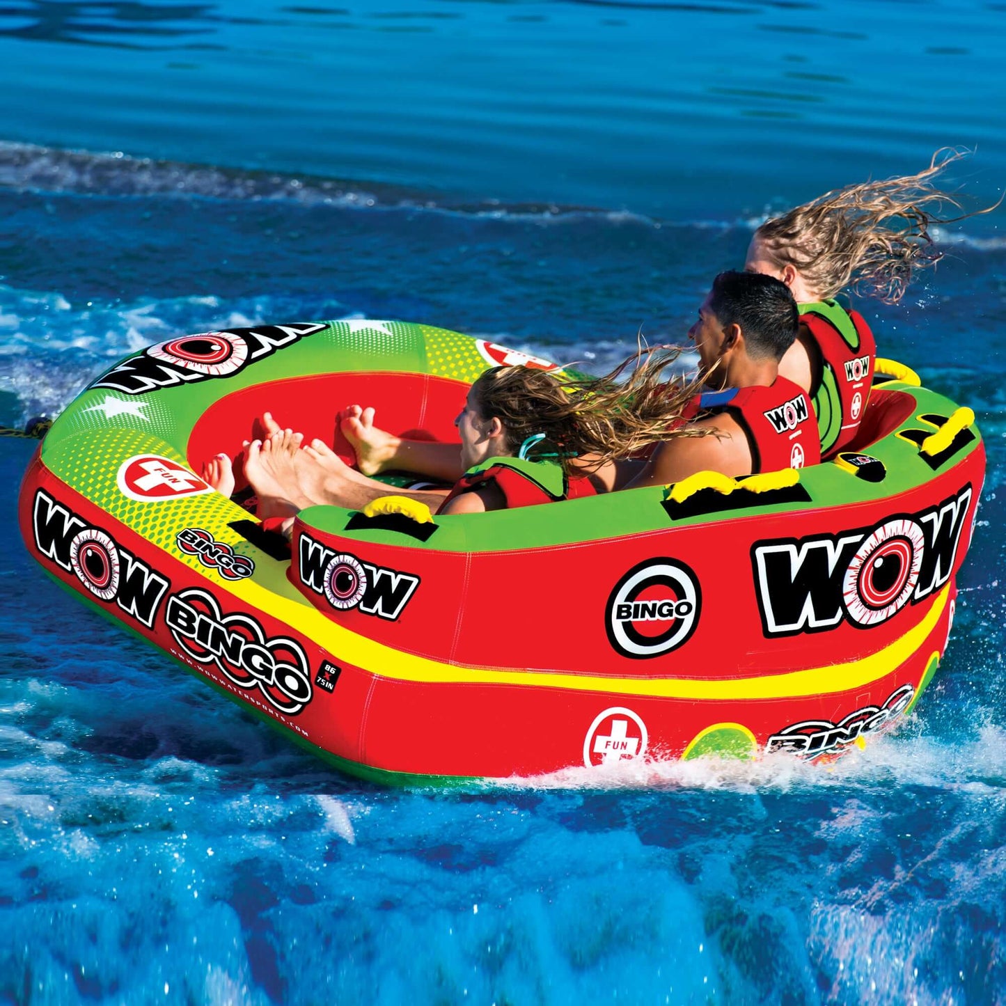 WOW Watersports Bingo Tubo de Agua Remolcable para 1-3 Personas
