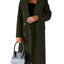 Elegant Long Sleeve Double Breasted Overcoat