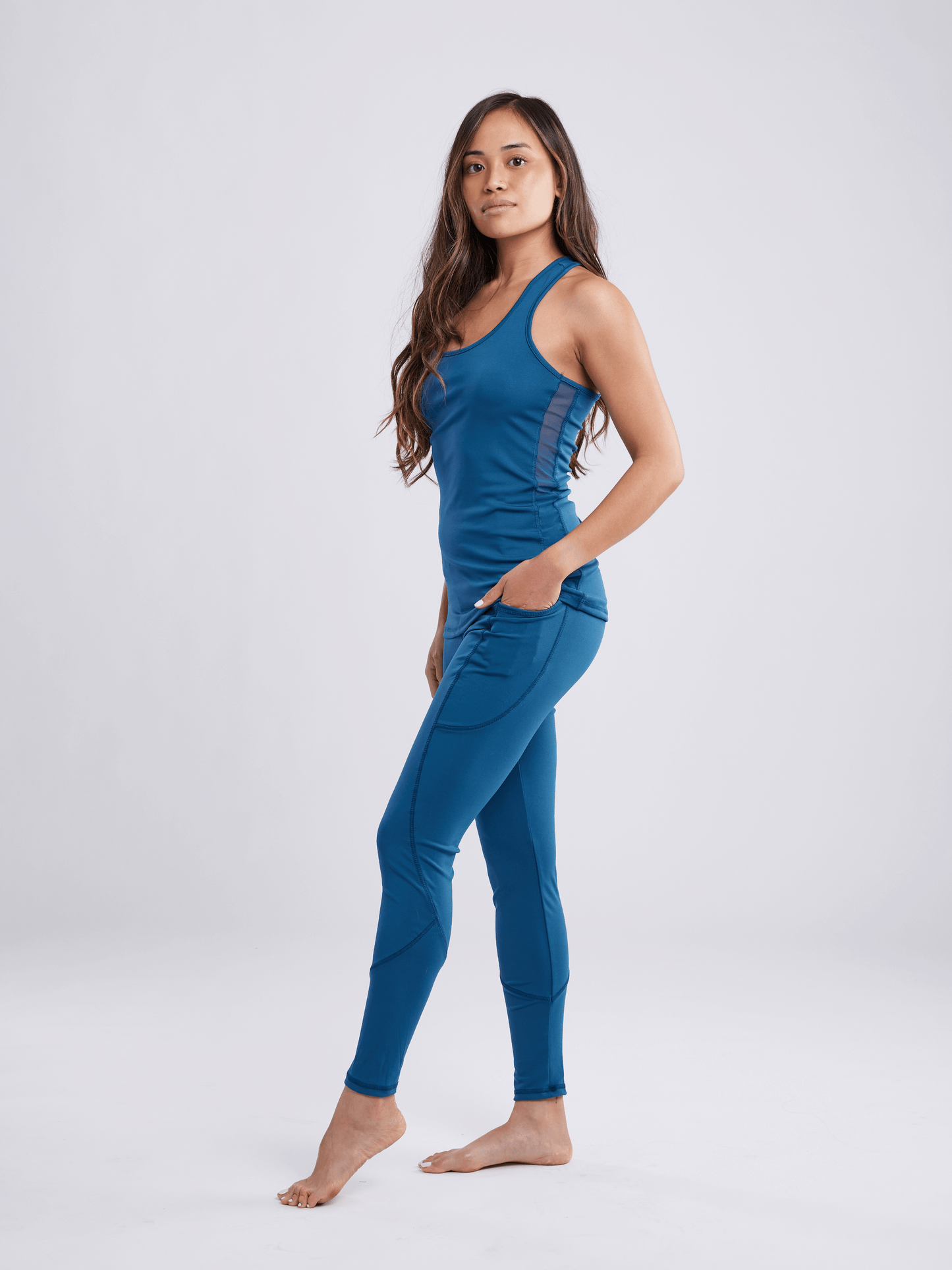 Leggings Clásicos de Gimnasio de Cintura Alta JupiterGear con Bolsillos