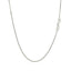 18k White Gold Cable Chain Necklace - 1.1mm