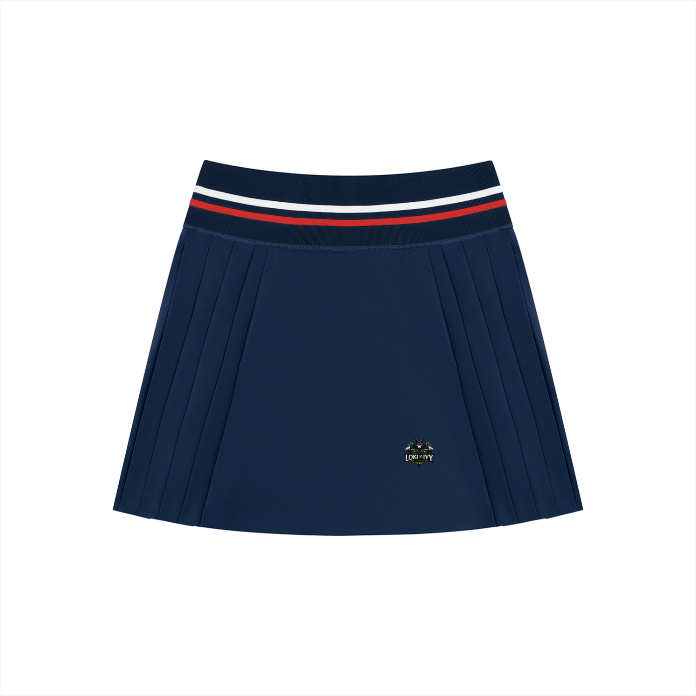 Jupe mini plissée pour femmes Loki & Ivy