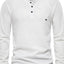 Men's Waffle-Knit Long Sleeve T-Shirt