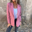 Ins Button Lapel Short Blazer Winter Fashion Commuter Jacket Outwear Women's Clothing - Korvel