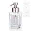 Elegant Foaming Soap Dispenser with Stainless Steel Pump