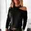 Suéter Elegante de Cuello Redondo para Mujeres Modernas