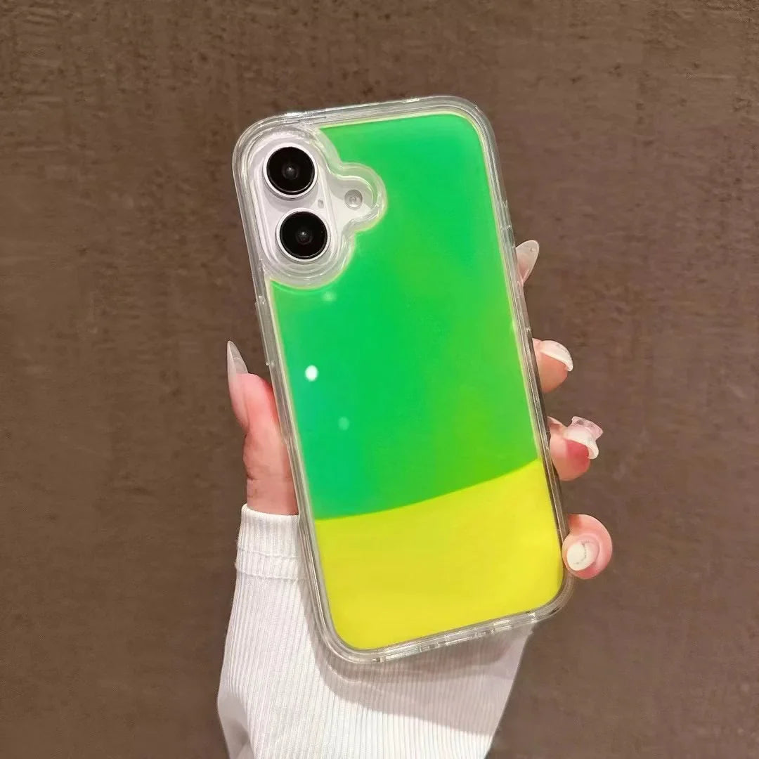 Coque iPhone Glitter Lumineux