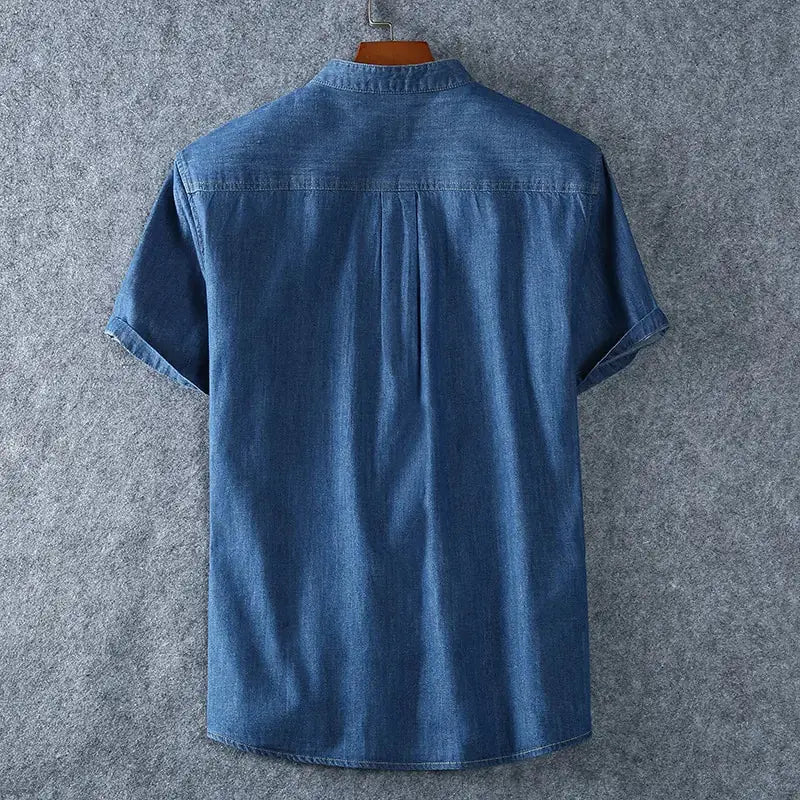 Chemise en Denim Grande Taille pour Hommes