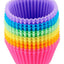 Cups à pâtisserie en silicone réutilisables premium - Pack de 12