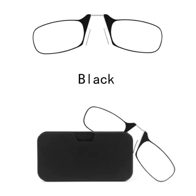 Legless Clamp Nose Reading Glasses - Stylish & Portable