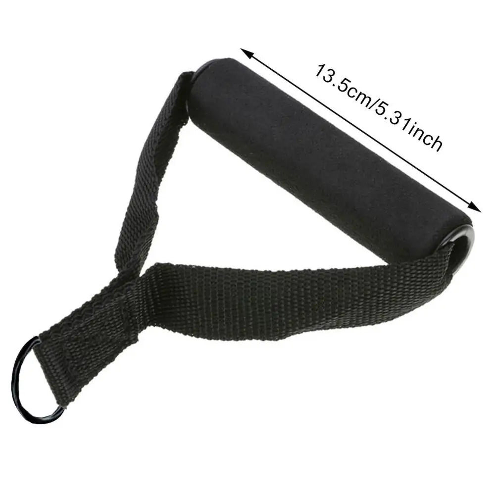 Premium Nylon Tricep Rope Cable Handles Set