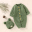 Cozy Winter Knitted Baby One-Piece