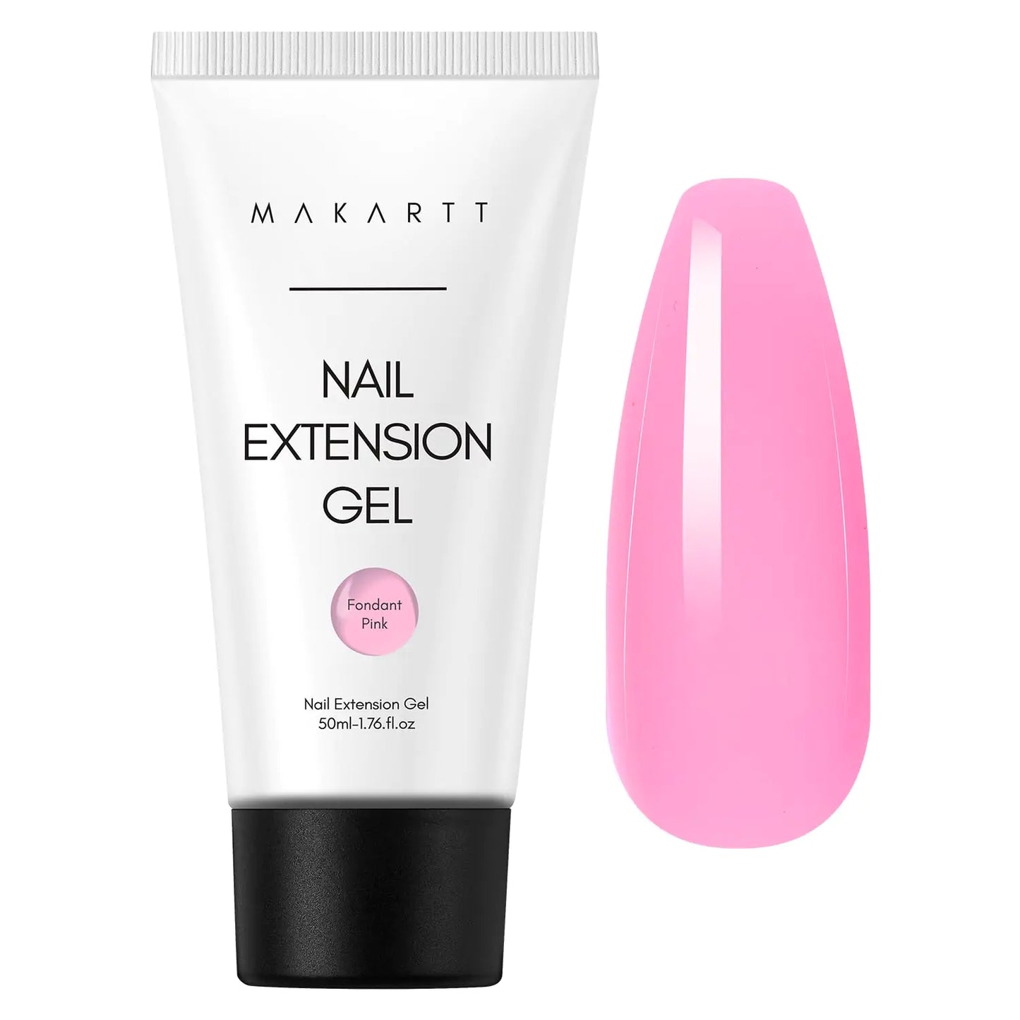 Makartt Fondant Pink Poly Nail Gel - 50ML