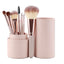 OmyBrush Premium Makeup Brush Kit with Leather Case