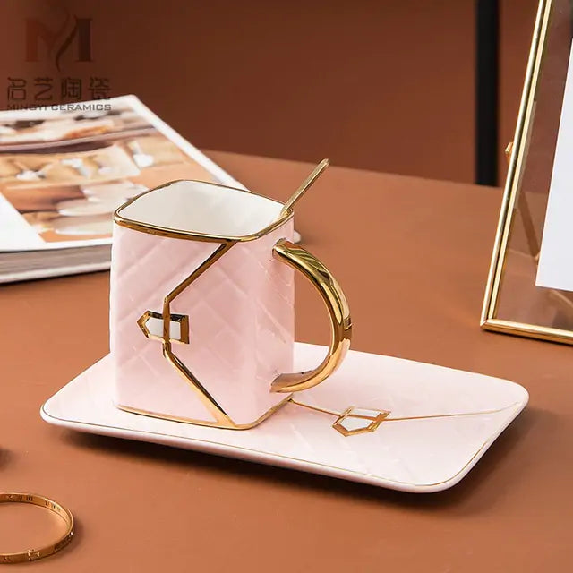 Ensemble de cuillère en céramique pour tasse à café