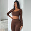 Premium Gym Crop Tank Top and Leggings Set