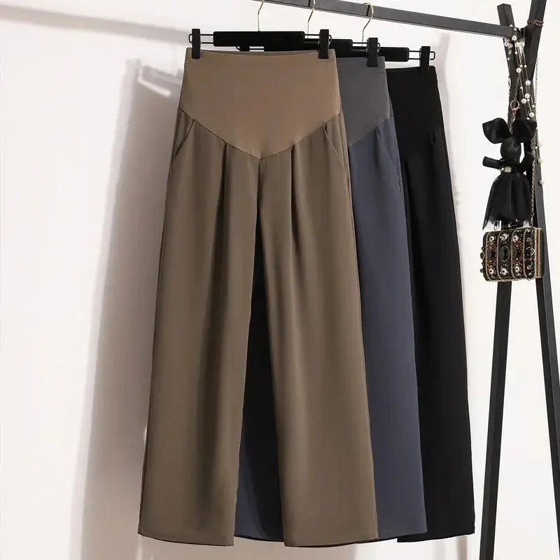 Pantalons de bureau de maternité coréens