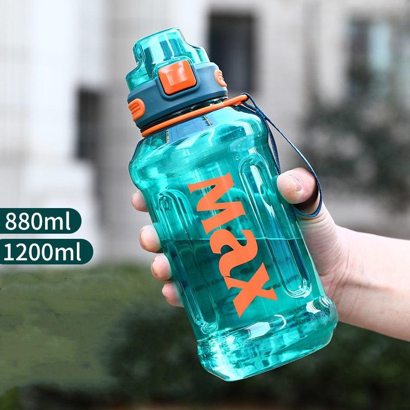 1.2L Eco-Friendly Sport Water Bottle - Durable & Portable for Gym & Outdoor Use - Korvel