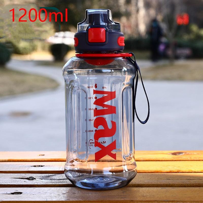 1.2L Eco-Friendly Sport Water Bottle - Durable & Portable for Gym & Outdoor Use - Korvel