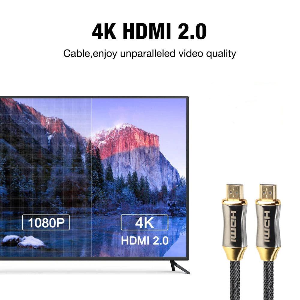 Adaptador de cable 4K DisplayPort a HDMI - Conexión de alta velocidad