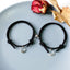 Bracelets de Couple Magnétiques - Pendentifs Tressés Ajustables