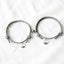 Bracelets de Couple Magnétiques - Pendentifs Tressés Ajustables